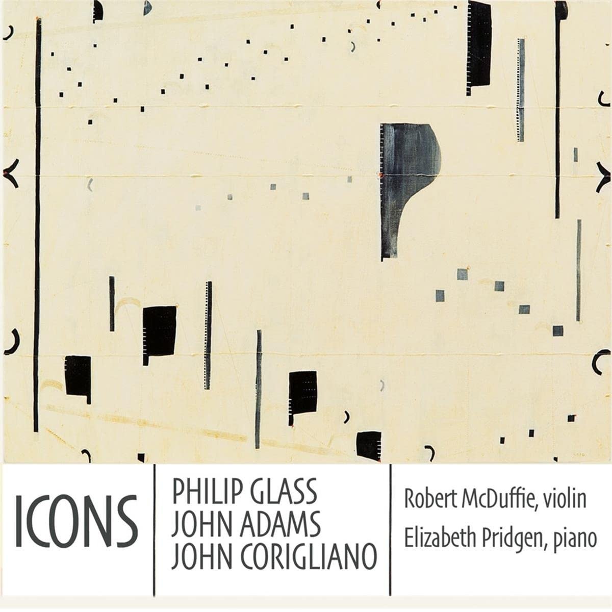 CD Shop - ROBERT MCDUFFIE ICONS: PHILIP GLASS, J...