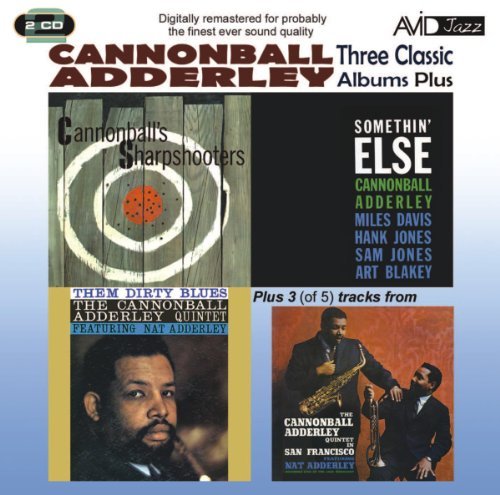 CD Shop - NAT ADDERLEY CANNONBALL ADDERLEY THREE CLASSIC ALBUMS PLUS