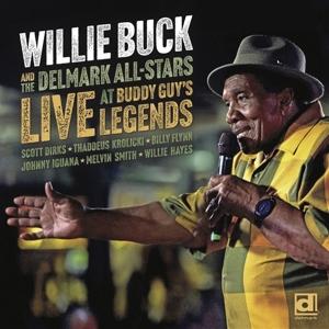 CD Shop - WILLIE BUCK,THE DELMARK ALLSTARS LIVE AT THE BUDDY GUY\
