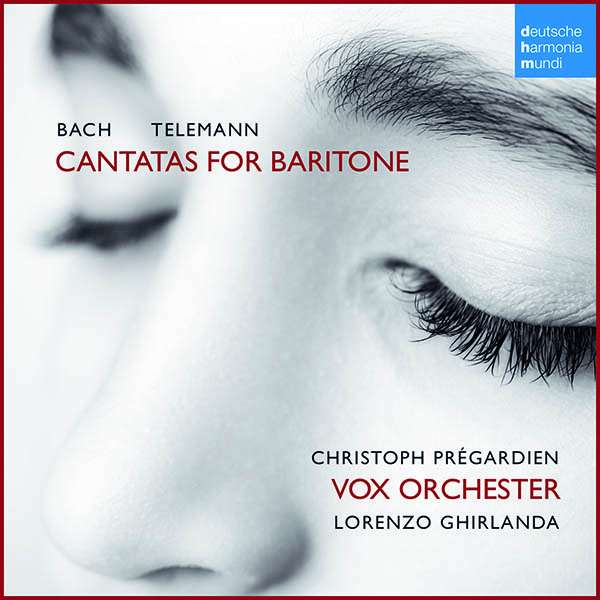CD Shop - LORENZO GHIRLANDA,CHRISTOPH PREGARDIEN,VOX ORCHESTER BACH/TELEMANN: CANTATA...