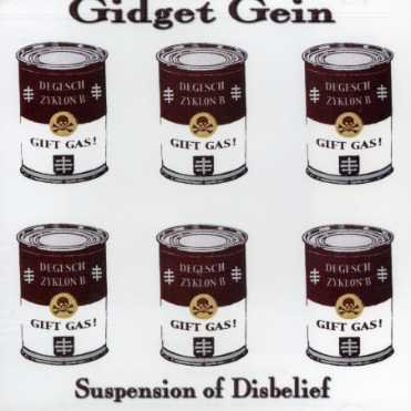 CD Shop - GIDGET GEIN SUSPENSION OF MISBELIEF