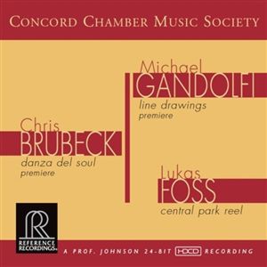 CD Shop - CONCORD CHAMBER MUSIC SOCIETY BRUBECK-GANDOLFI-FOSS