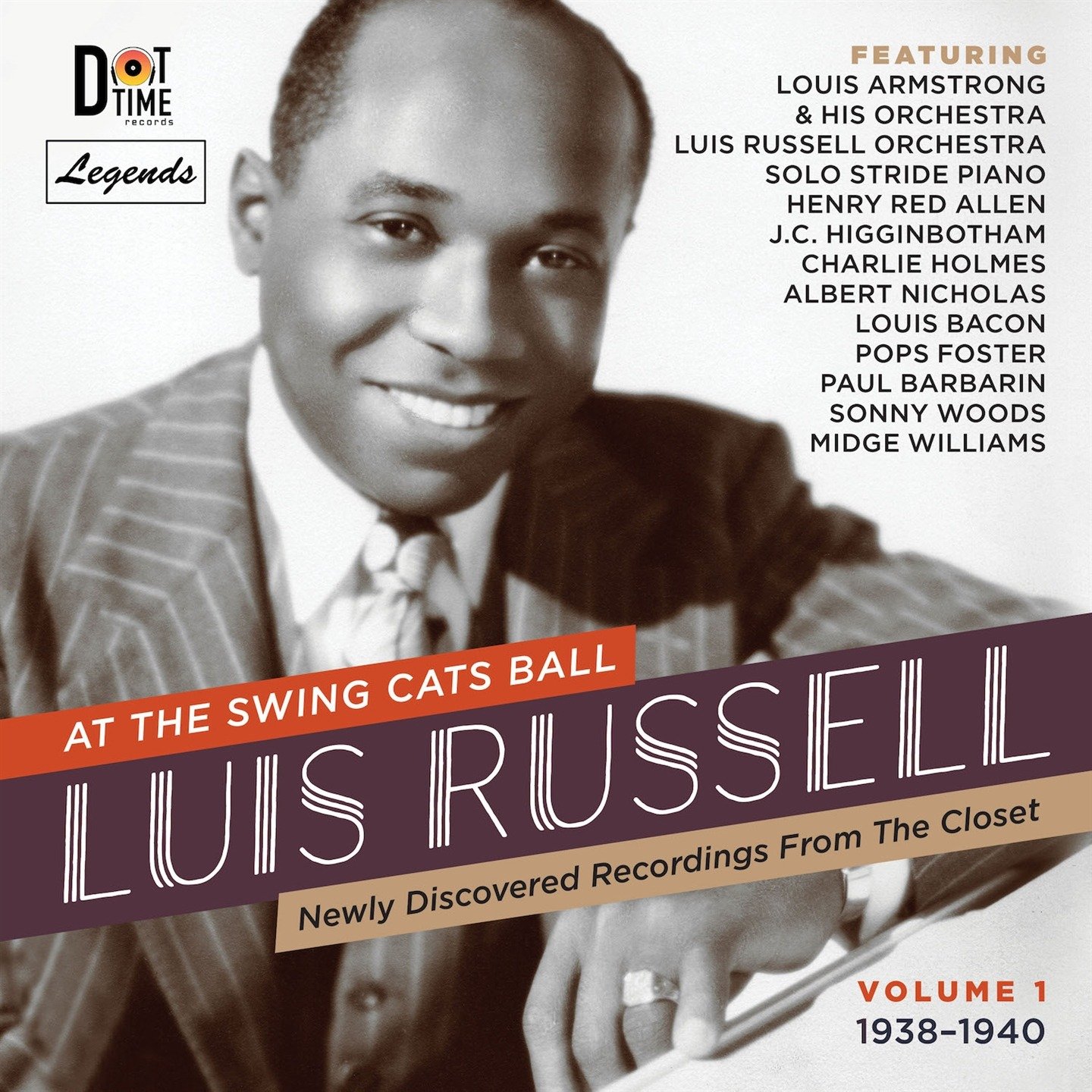 CD Shop - LUIS RUSSELL NEWLY DISCOVERED RECOR...