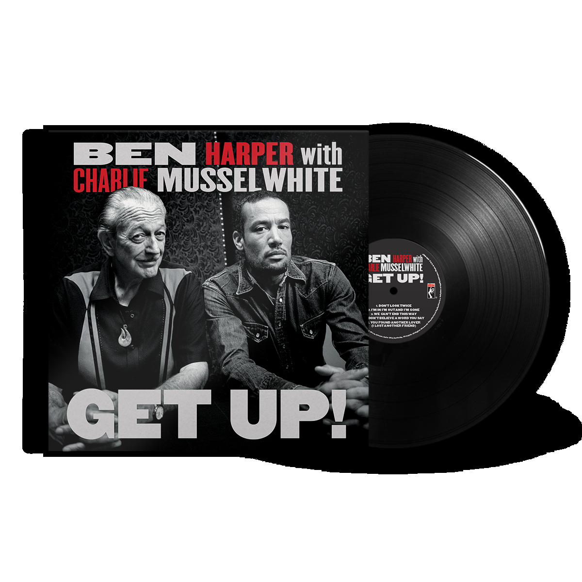 CD Shop - CHARLIE MUSSELWHITE BEN HARPER GET UP!