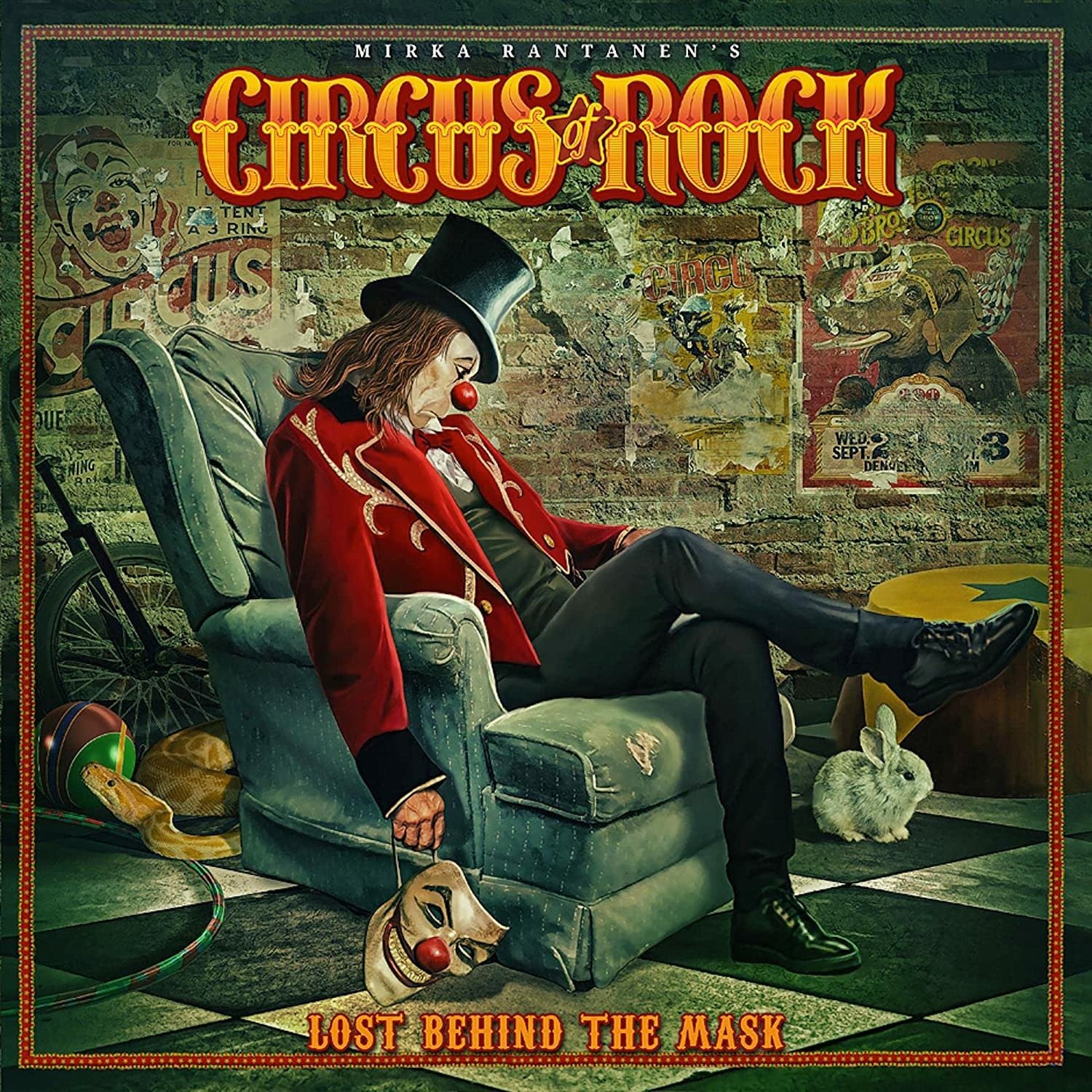 CD Shop - CIRCUS OF ROCK LOST BEHIND THE MASK