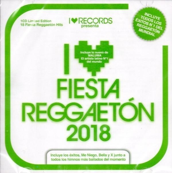 CD Shop - VARIOUS ARTISTS I LOVE FIESTA REGGAETON 2018