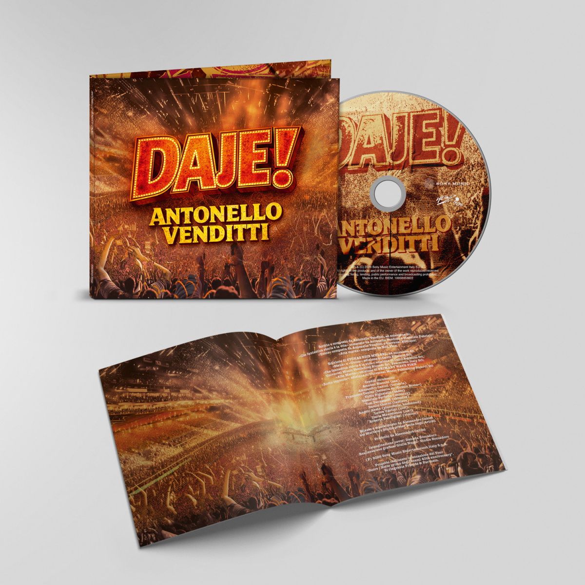 CD Shop - ANTONELLO VENDITTI DAJE! - LIVE