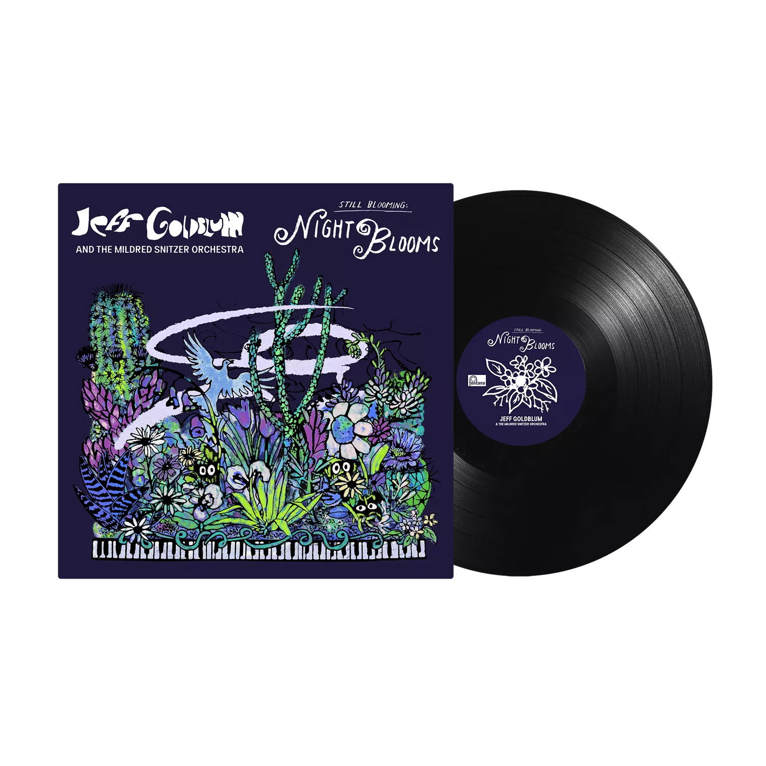 CD Shop - JEFF GOLDBLUM,THE MILDRED SNITZER ORCHESTRA NIGHT BLOOMS