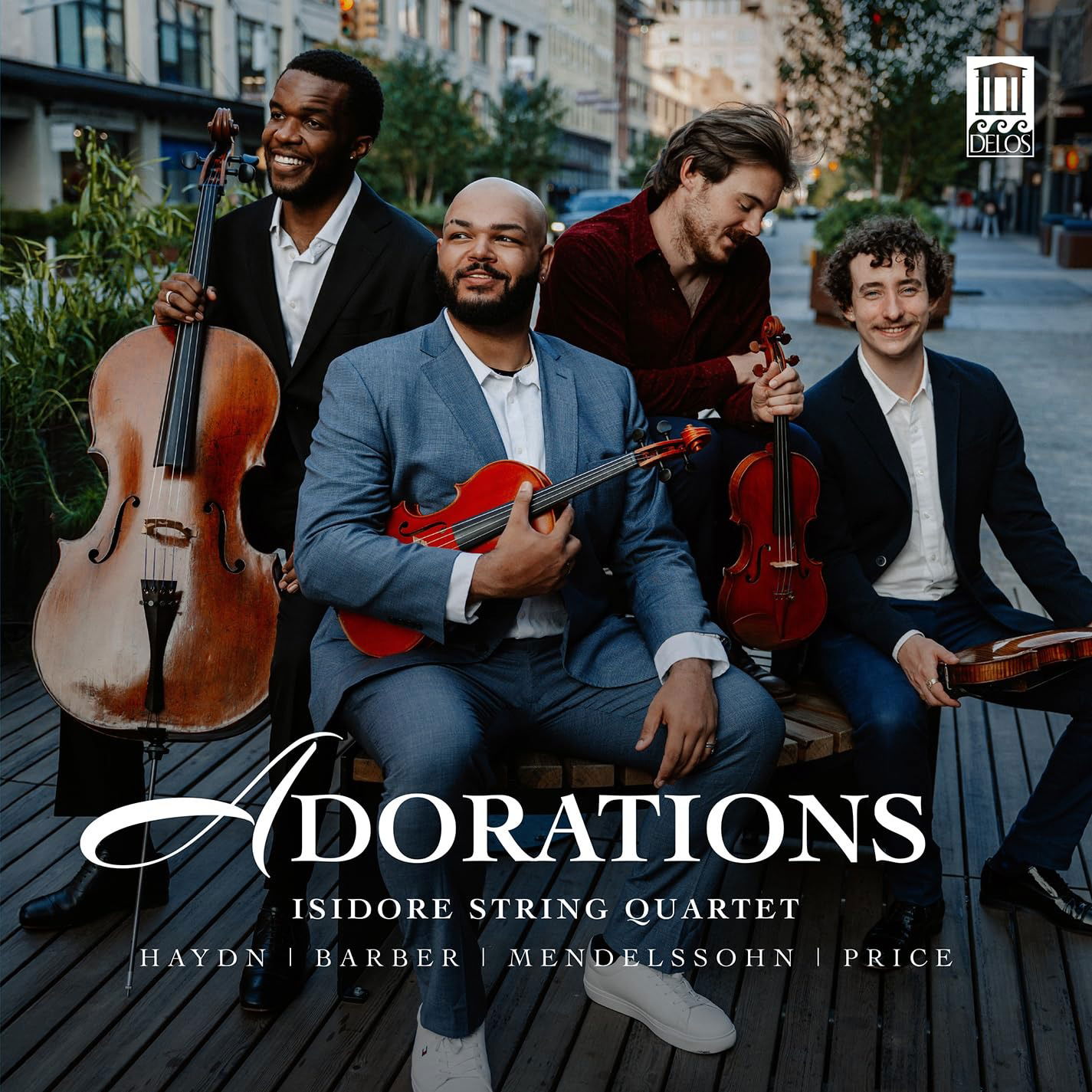 CD Shop - ISIDORE STRING QUARTET ADORATIONS