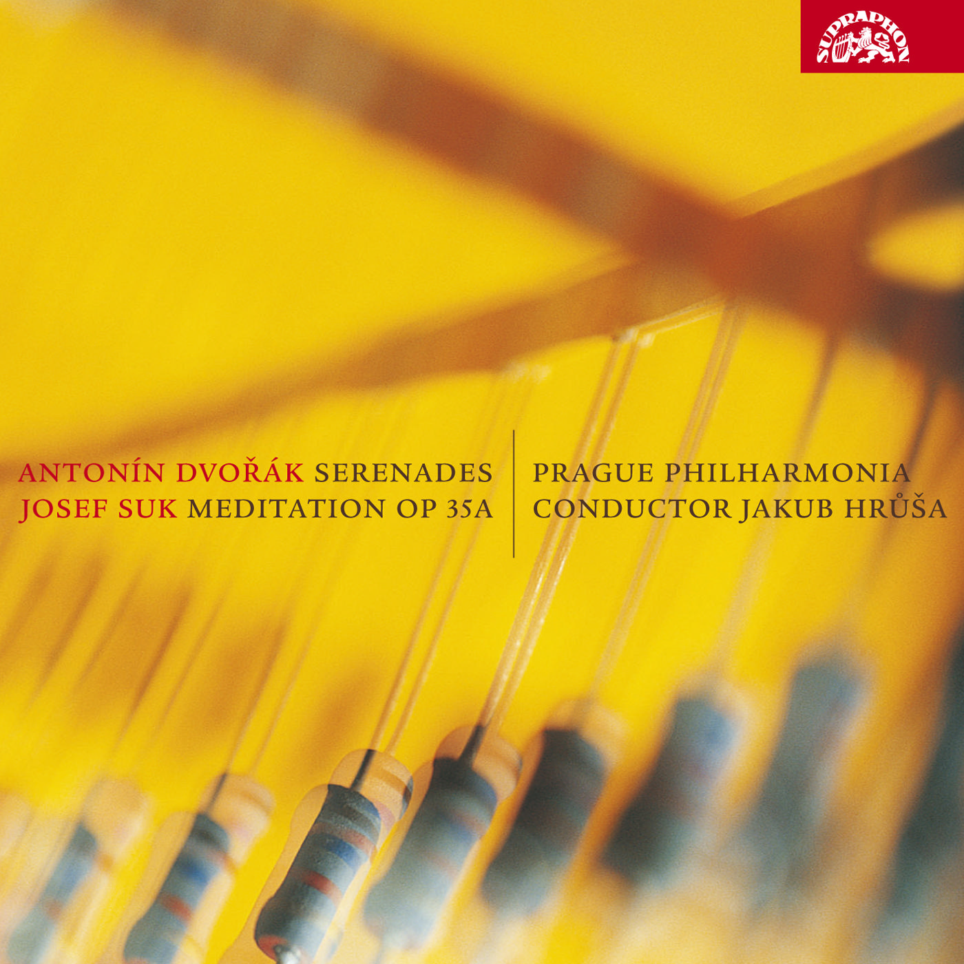 CD Shop - DVORAK ANTONIN / SUK JOSEF SERENADY PRO SMYCCE A PRO DECHY OP.22, OP.44/MEDITACE NA STAROCESKY CHOR