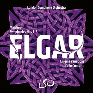 CD Shop - LONDON SYMPHONY ORCHESTRA ELGAR: SYMPHONIES NOS....