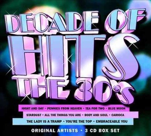 CD Shop - VARIOUS ARTISTS DECADE OF HITS THE 30\
