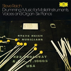 CD Shop - STEVE REICH DRUMMING / MUSIC FOR MALLET INSTRUMENTS, VOICES AND ORGAN / SIX PIANOS