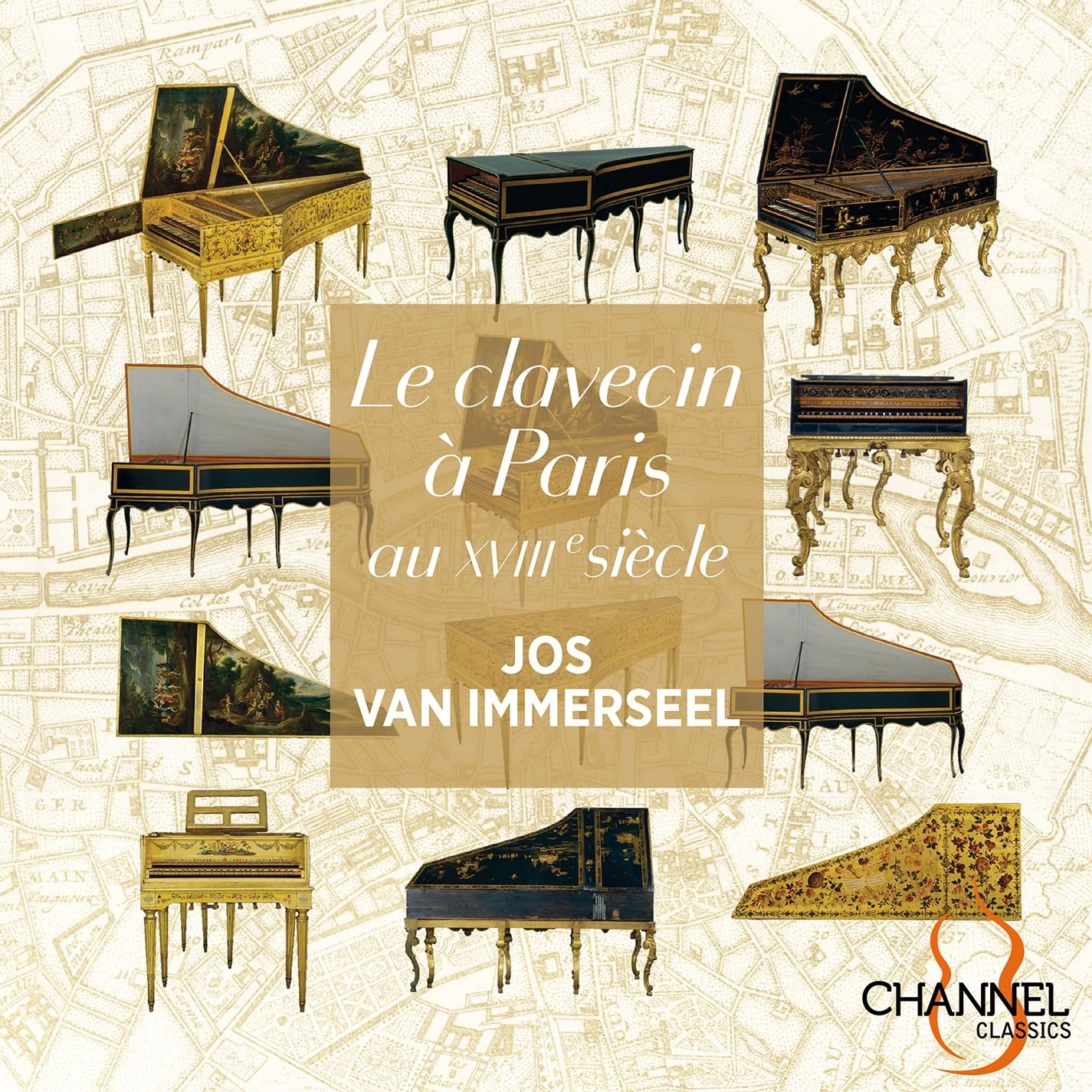 CD Shop - JOS VAN IMMERSEEL LE CLAVECIN A PARIS AU..