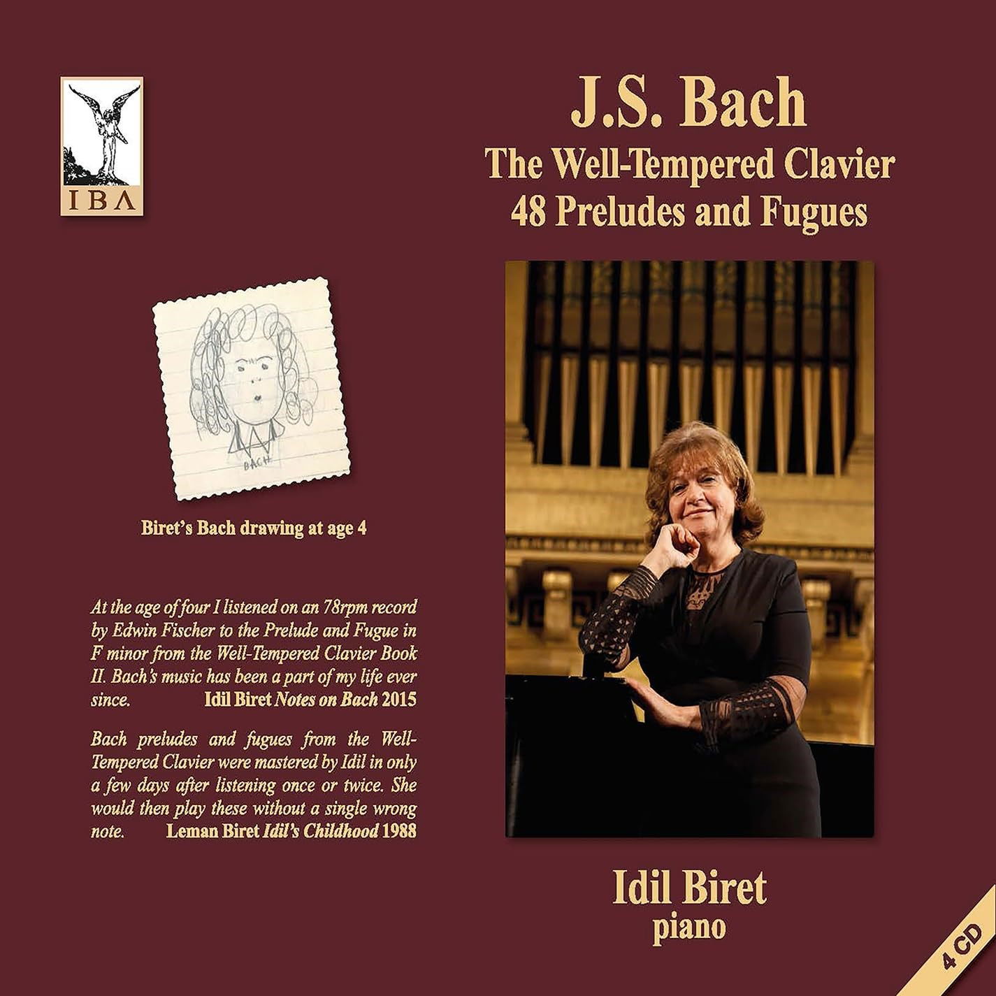 CD Shop - IDIL BIRET J.S. BACH: THE WELL-TE...