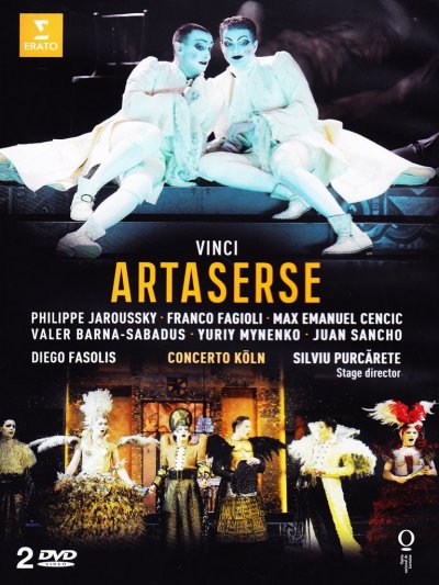 CD Shop - PHILIPPE JAROUSSKY,MAX EMANUEL CENCIC,CONCERTO KOLN VINCI: ARTASERSE