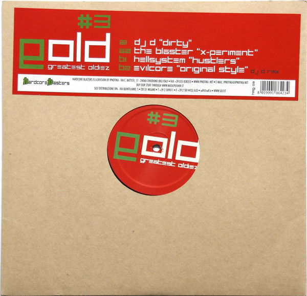 CD Shop - HARDCORE BLASTERS GOLD GREATEST OLDIEZ 3