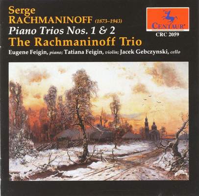 CD Shop - RACHMANINOV GRIEG SUK PIANO TRIOS TRIO