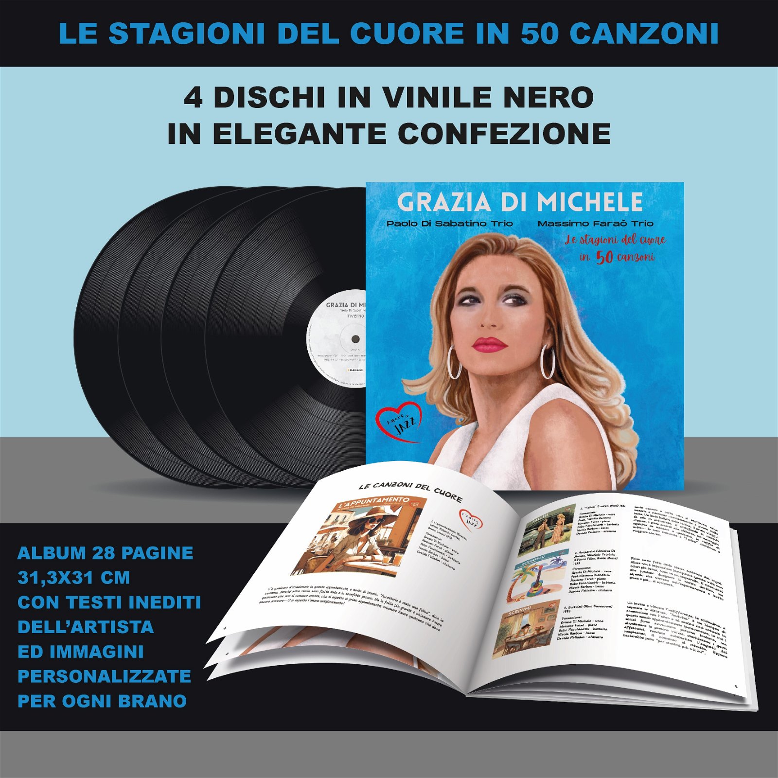 CD Shop - GRAZIA DI MICHELE LE STAGIONI DEL CUORE ...