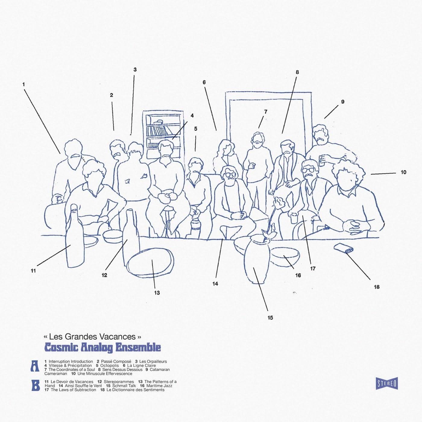 CD Shop - COSMIC ANALOG ENSEMBLE LES GRANDES VACANCES