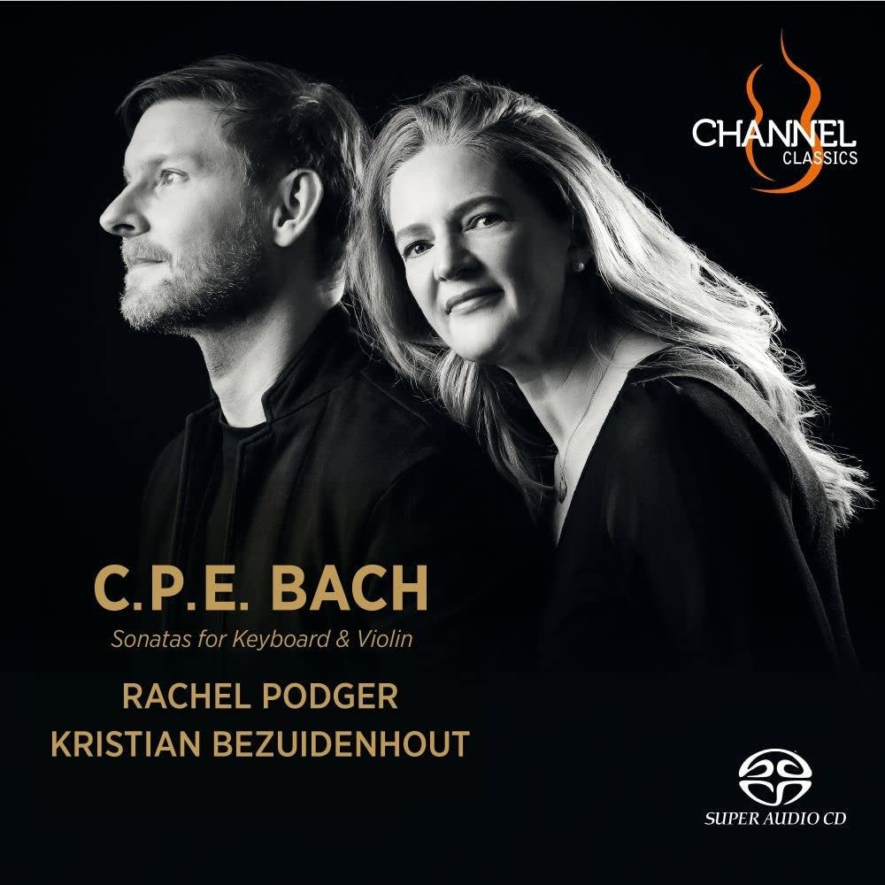 CD Shop - RACHEL PODGER,KRISTIAN BEZUIDENHOUT C.P.E. BACH: SONATAS F...
