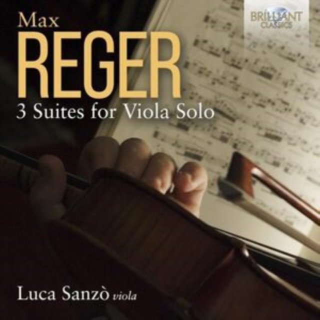 CD Shop - LUCA SANZO REGER: 3 SUITES FOR..