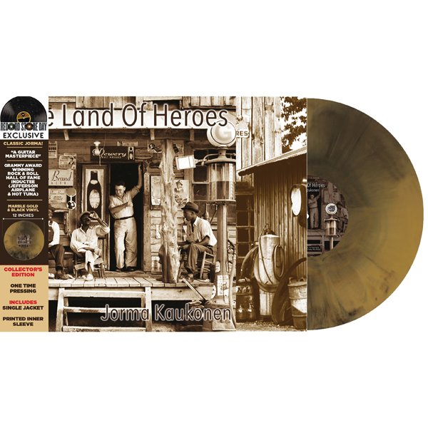 CD Shop - JORMA KAUKONEN LAND OF HEROES