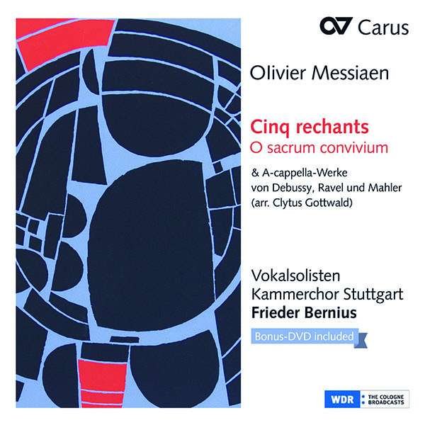 CD Shop - VOKALSOLISTEN KAMMERCHOR STUTTGART MESSIAN: CINQ RECHANTS/O