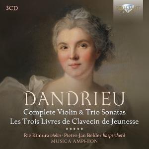 CD Shop - RIE KIMURA,PIETER-JAN BELDER,MUSICA AMPHION DANDRIEU: COMPLETE VIO...