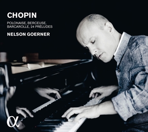CD Shop - FRéDéRIC CHOPIN,NELSON GOERNER 24 PRELUDES/BARCAROLLE...