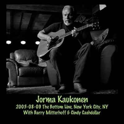 CD Shop - KAUKONEN, JORMA LIVE AT THE BOTTOM LIN