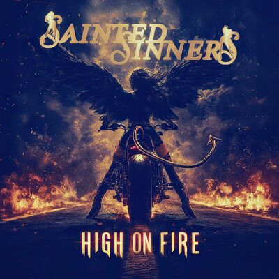 CD Shop - SAINTED SINNERS HIGH ON FIRE