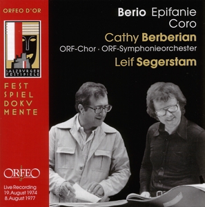 CD Shop - BERIO, L. EPIFANIE/CORO