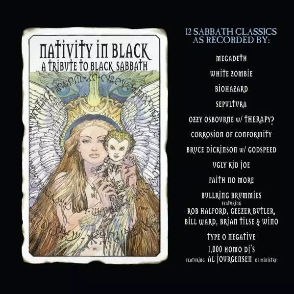 CD Shop - NATIVITY IN BLACK – A TRIBUTE (COLOURED) 