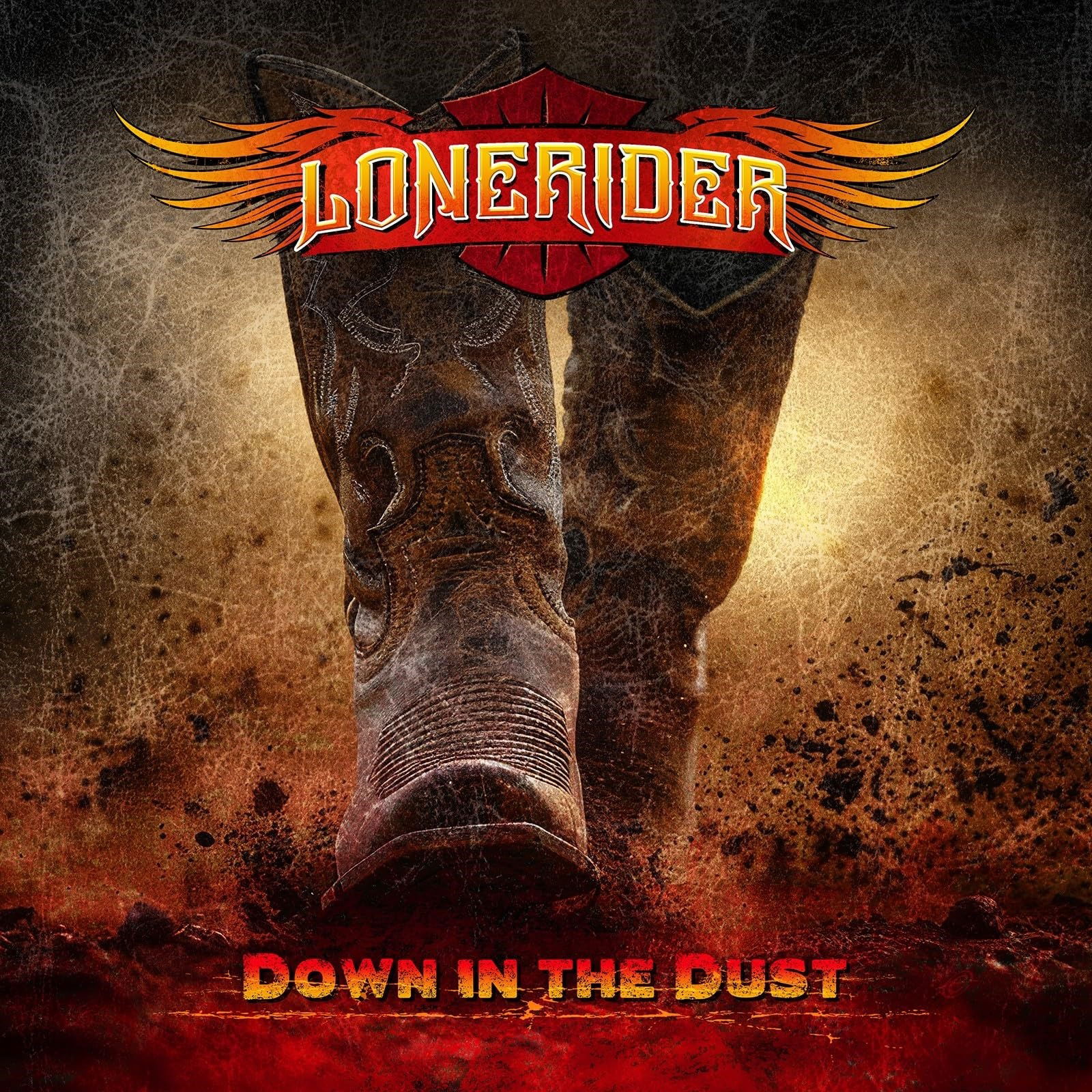 CD Shop - LONERIDER DOWN IN THE DUST
