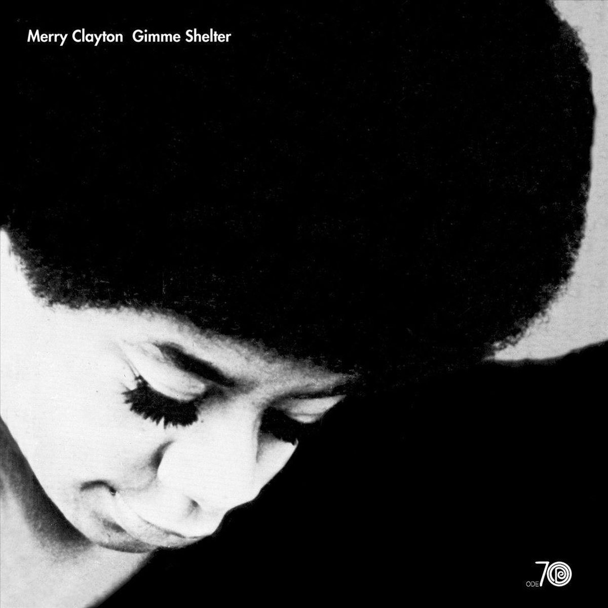 CD Shop - MERRY CLAYTON Gimme Shelter (black & white "gray eye" vinyl)