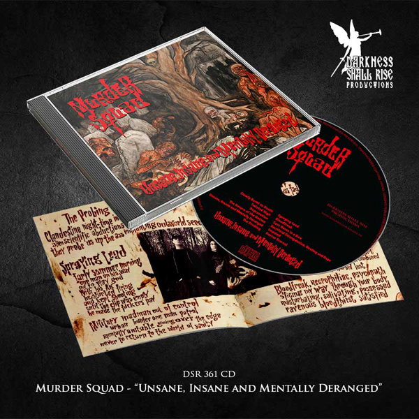 CD Shop - MURDER SQUAD UNSANE, INSANE AND MENTALLY DERANGED