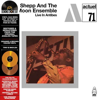 CD Shop - ARCHIE SHEPP,THE FULL MOON ENSEMBLE LIVE IN ANTIBES