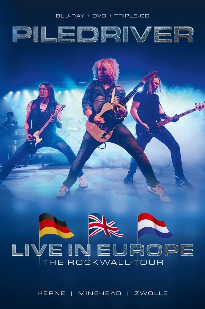 CD Shop - PILEDRIVER LIVE IN EUROPE.. -BR+DVD-