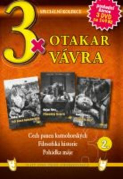 CD Shop - FILM 3X OTAKAR VAVRA II. - CECH PANEN KUTNOHORSKYCH / FILOSOFSKA HISTORIE / POHADKA MAJE