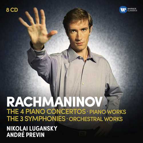 CD Shop - NIKOLAI LUGANSKY,ANDRé PREVIN RACHMANINOV: THE 4 PIA...
