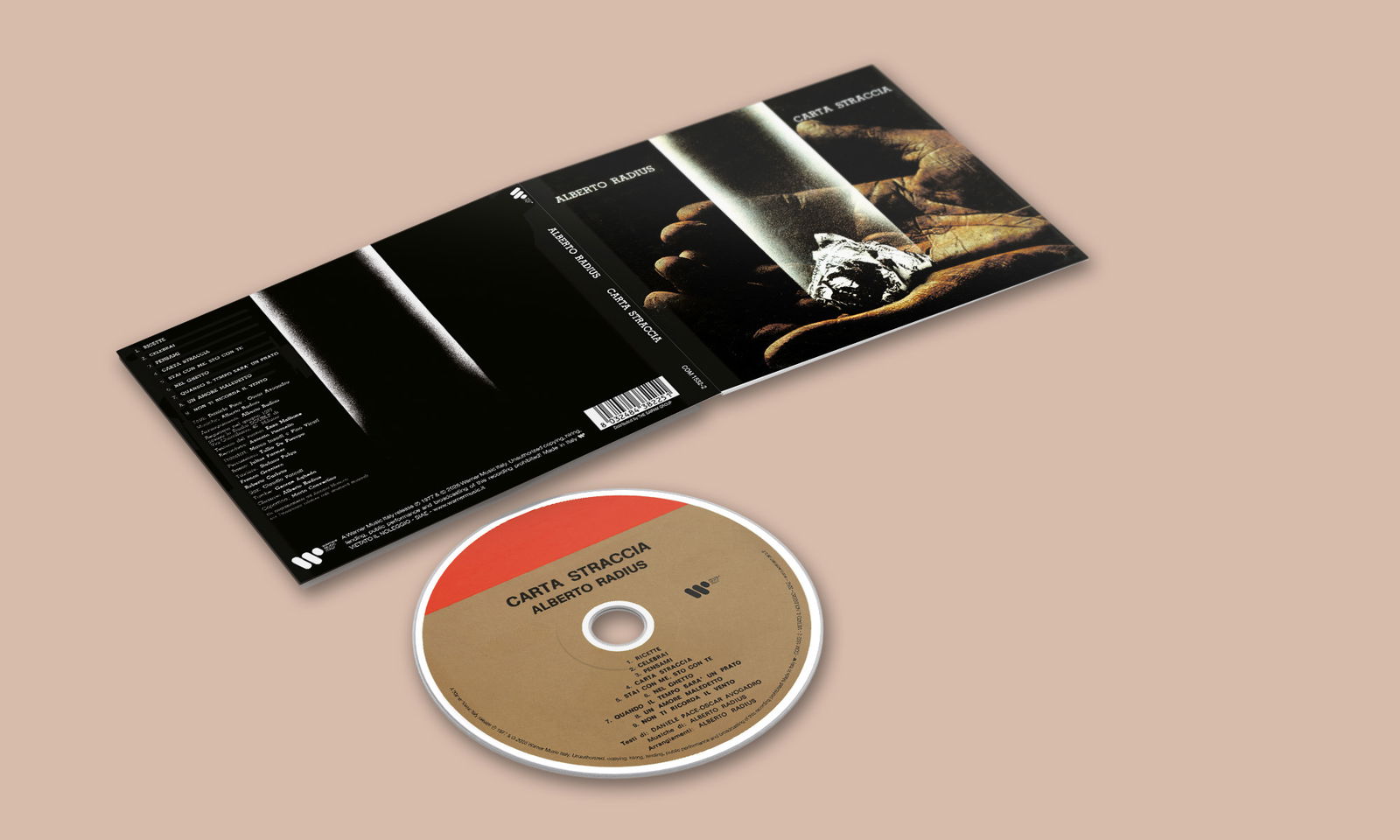 CD Shop - ALBERTO RADIUS CARTA STRACCIA