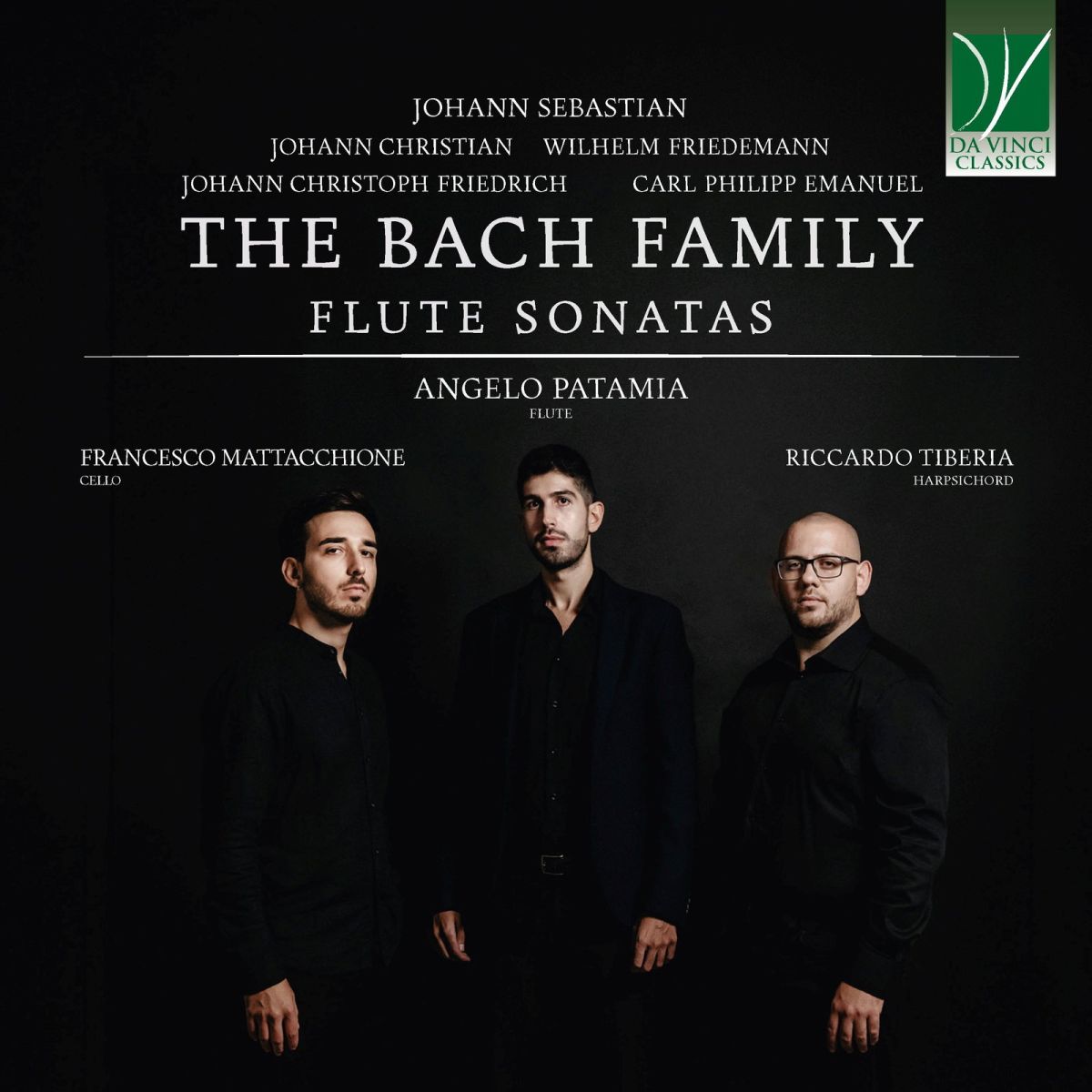 CD Shop - ANGELO PATAMIA,FRANCESCO MARIA MATTACCHIONE,RICCARDO TIBERIA BACH FAMILY FLUTE SO...