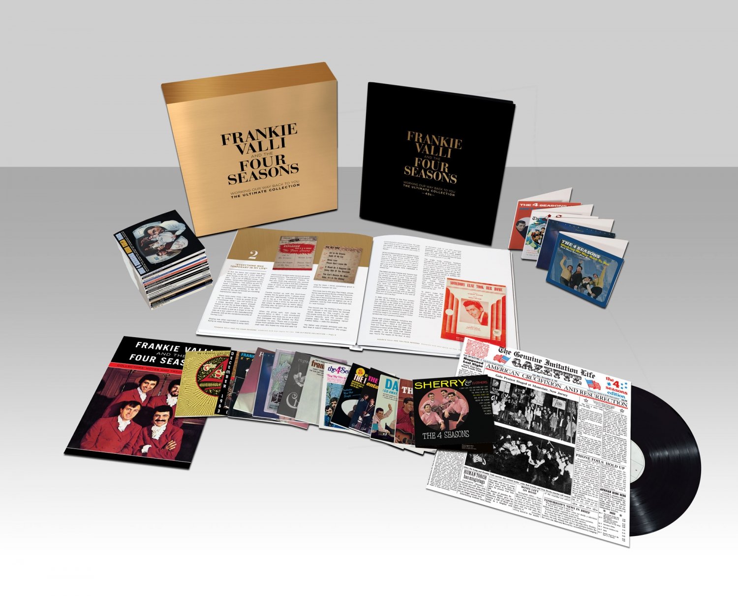 CD Shop - FRANKIE AND THE FOUR SEASONS VALLI WORKING OUR WAY BACK T...