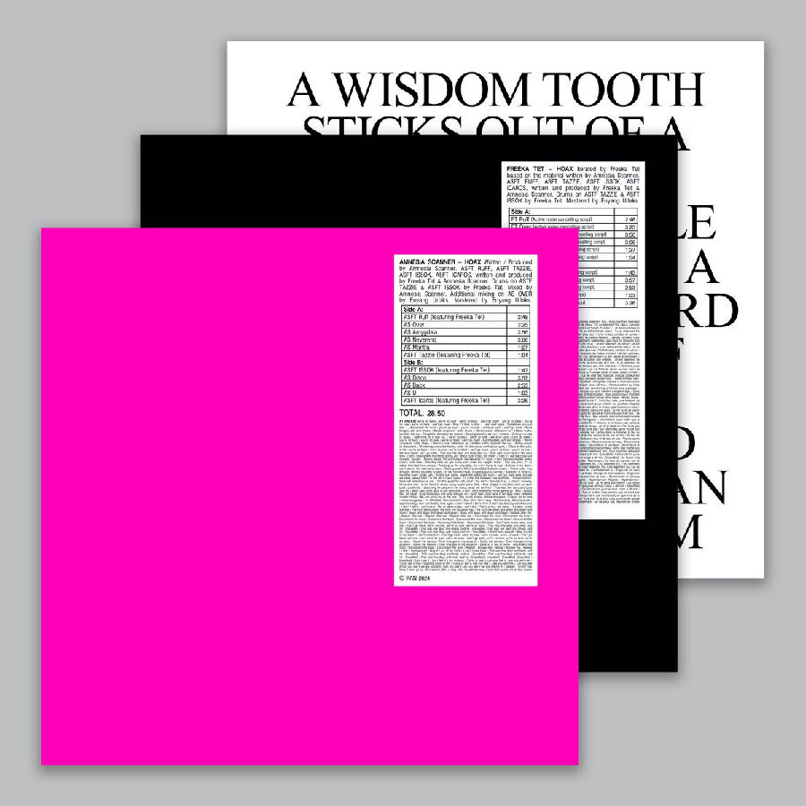 CD Shop - AMNESIA SCANNER & FREEKA TET HOAX + STROBE.RIP