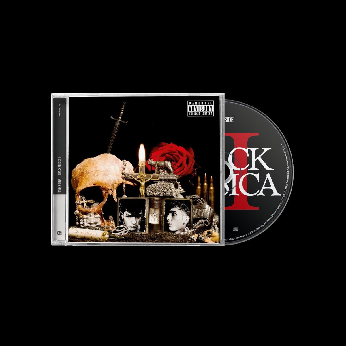 CD Shop - TONY EFFE,SIDE BABY CRACK MUSICA 2