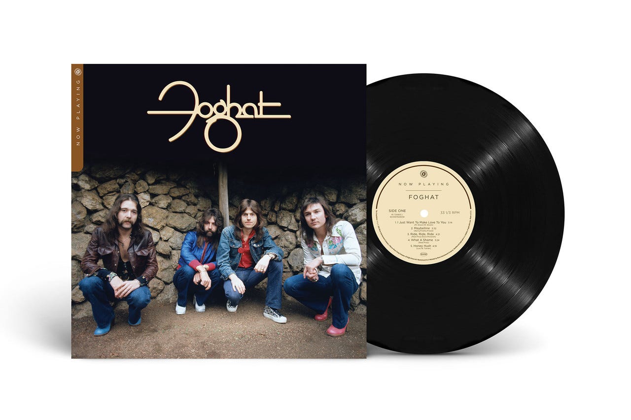 CD Shop - FOGHAT NOW PLAYING