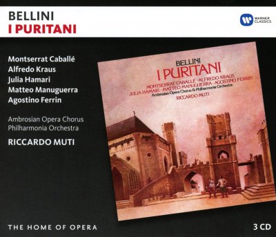 CD Shop - CABALLE/KRAUS/MUTI/PHILHARMONIA ORCHESTR BELLINI: I PURITANI