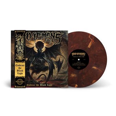 CD Shop - 100 DEMONS EMBRACE THE BLACK LIGHT