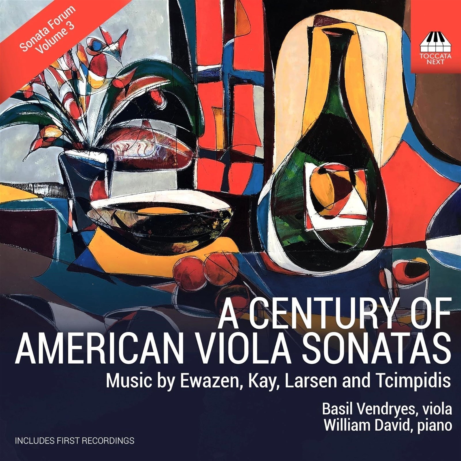 CD Shop - BASIL VENDRYES SONATA FORUM NO. 3: A ...